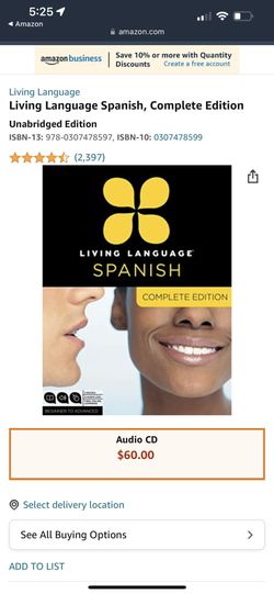 Learning Spanish Living Language