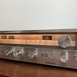 PIONEER SX-680 Stereo Receiver Working 