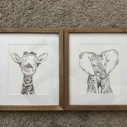 Nursery Animal Wall Decor