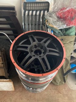 American trux rims only. Make me an offer.