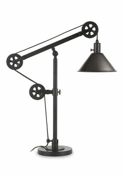 Industrial desk lamp