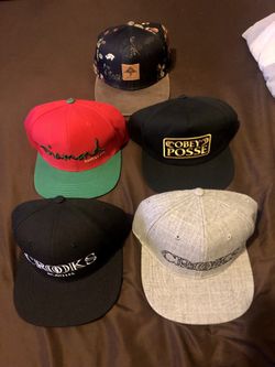 All brand new Streatwear snapback hats