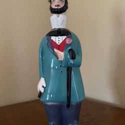 Vintage Jim Beam Mandarin Decanter 1970s Figural Bottle