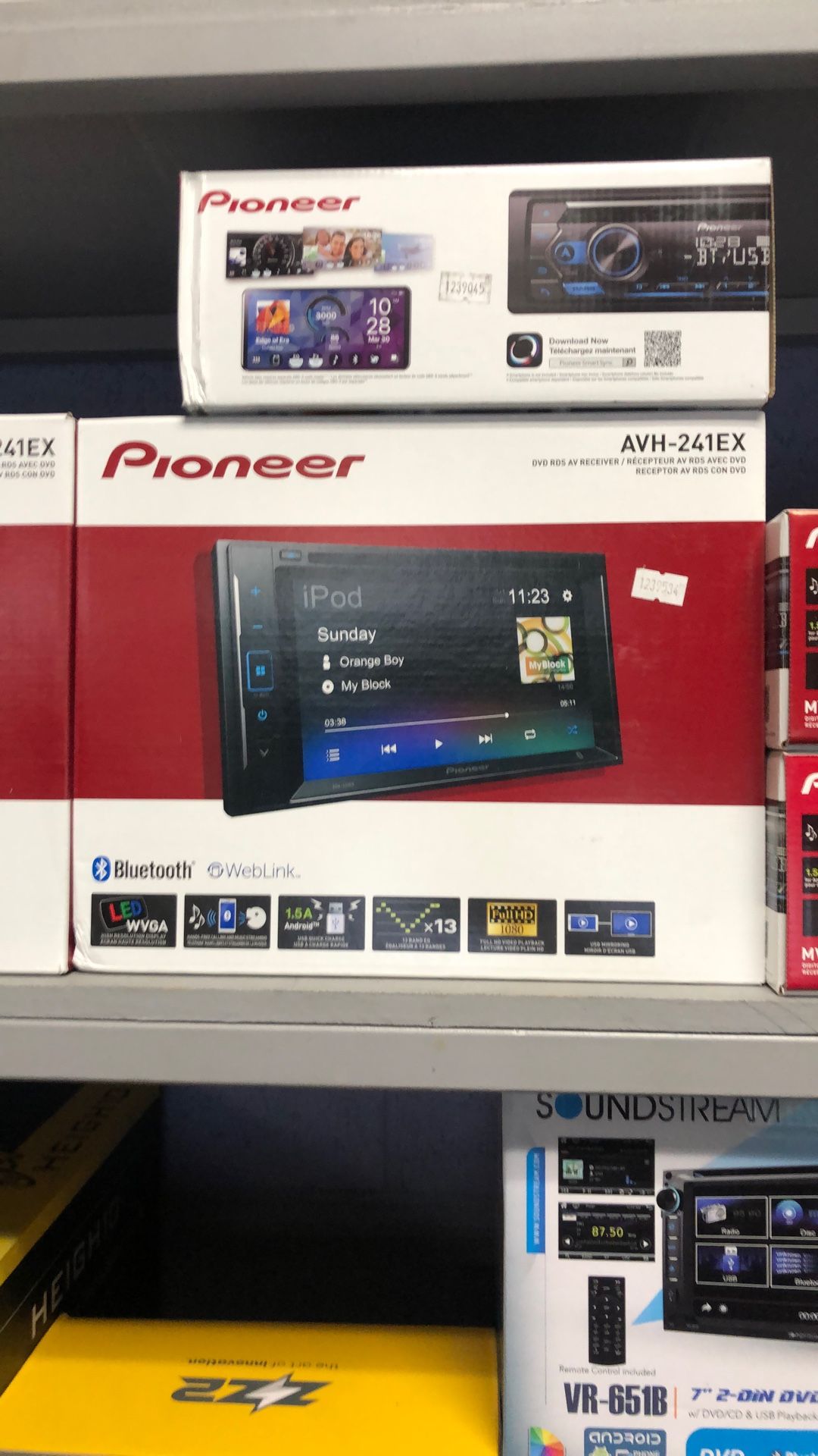 Pioneer Avh 241ex On Sale Today For 299.99