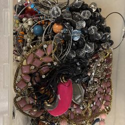 Scrap jewelry for crafts 15.6 lbs $35