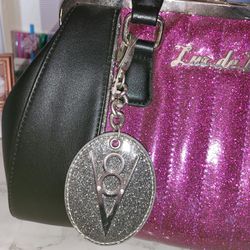 Lux De Ville V8 Kiss Lock Purple Sparkle Purse for Sale in Los