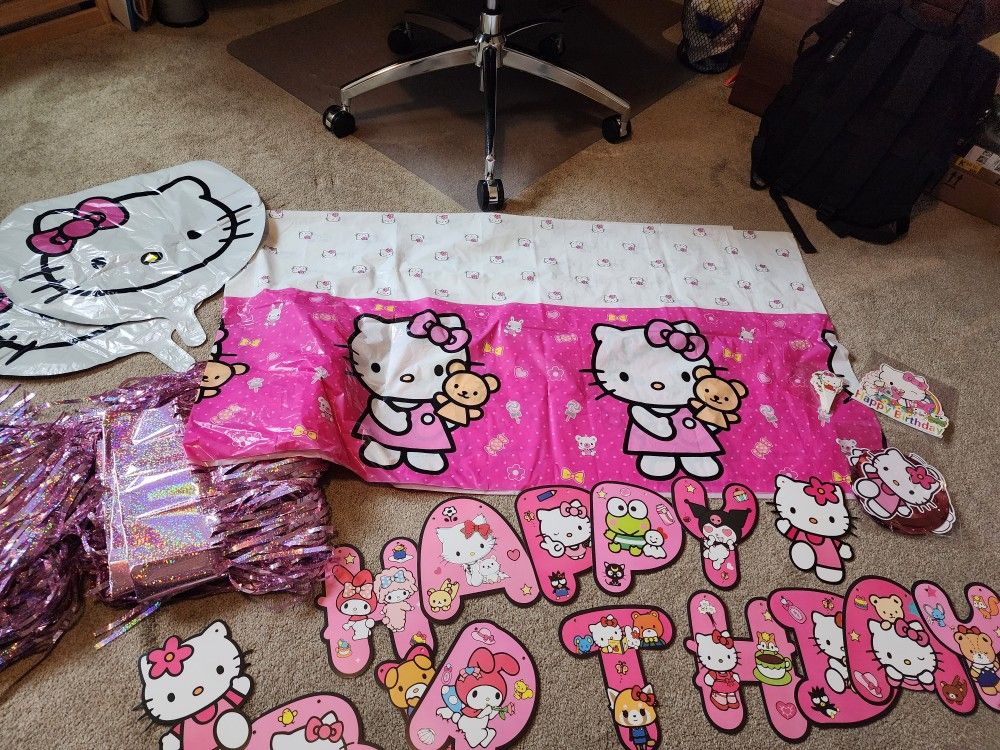 Hello Kitty Birthday Decorations