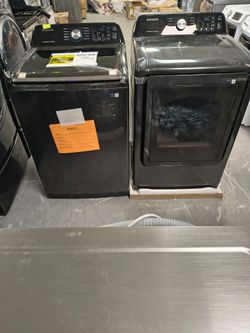 Samsung Top Load Washer and Dryer Set