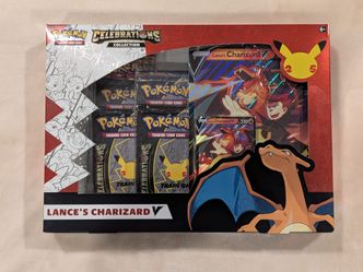 Celebrations Lance's Charizard V Collection Box Pokémon TCG 25th Anniversary