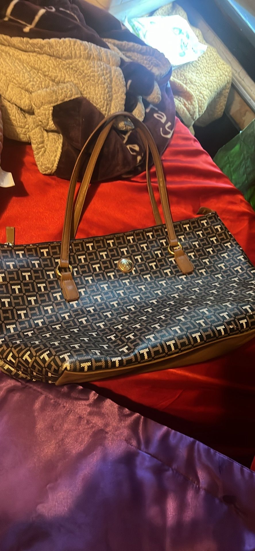 Tommy Purse Tote Bag