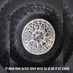 Wheels And Tires 17" KMC FORD 35//17 RT $1850.
