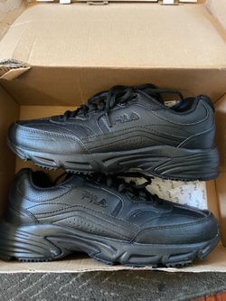 Memory foam work shoes