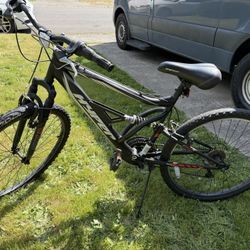 Hyper Shocker 26” Full Suspension Mountain Bike – 18 Speed