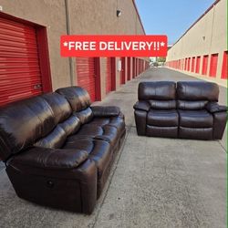 Beautiful Recliner Sofa Set