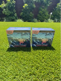 2 SEALED POKÉMON CHAOS RISING ETBS