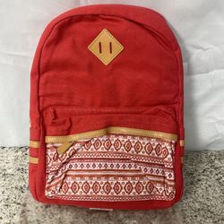 Travel Bag/Backpack Pink Native American Design11/15-12)