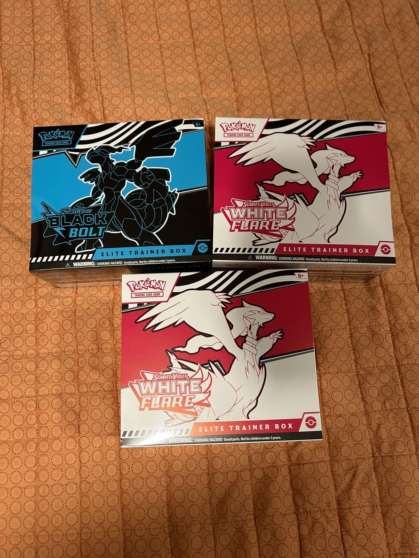 Black Bolt & White Flare ETBs