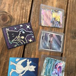 Gentle Ex With Cleffa Obsidian Flames And Mimikyu Ex
