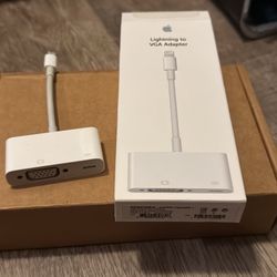 Apple lighting to VGA