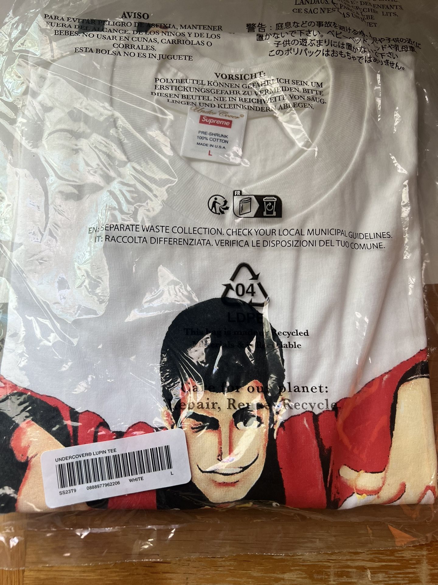 Supreme X Undercover X Lupin III T-Shirt