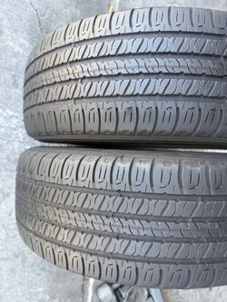 2 used tires 195/65r15 Goodyear 💵free installation and balance ‼️👌