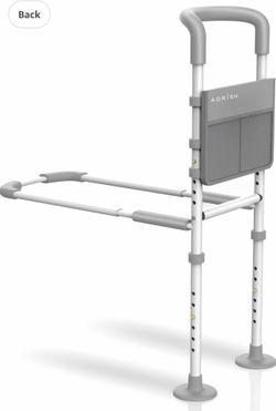 Bed Rails for Elderly Adults Safety, Bed Rails for Seniors Supports 350lbs with Motion Lights & Storage Pouch, Adjustable Bed Cane with Non-Slip Grip,