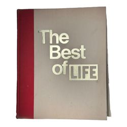 The Best of LIFE David E. Scherman 1973 Hardcover *no paper Cover