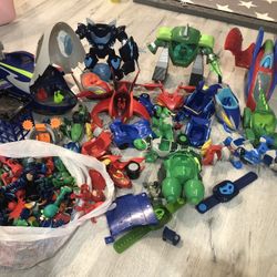 PJ Mask Toys And Figurines Lot