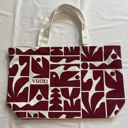 New Vuori Oversized Tote Bag Purse Handbag Holiday Shopping Travel Shoulder Yoga
