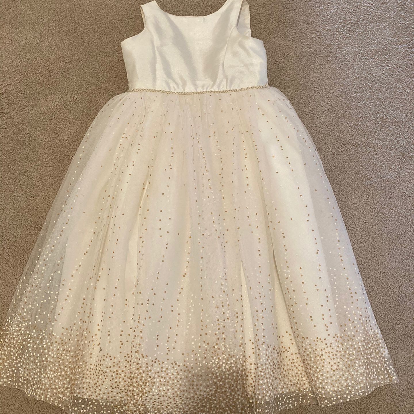 Flower Girl Ivory Tulle Dress —David’s Bridal 
