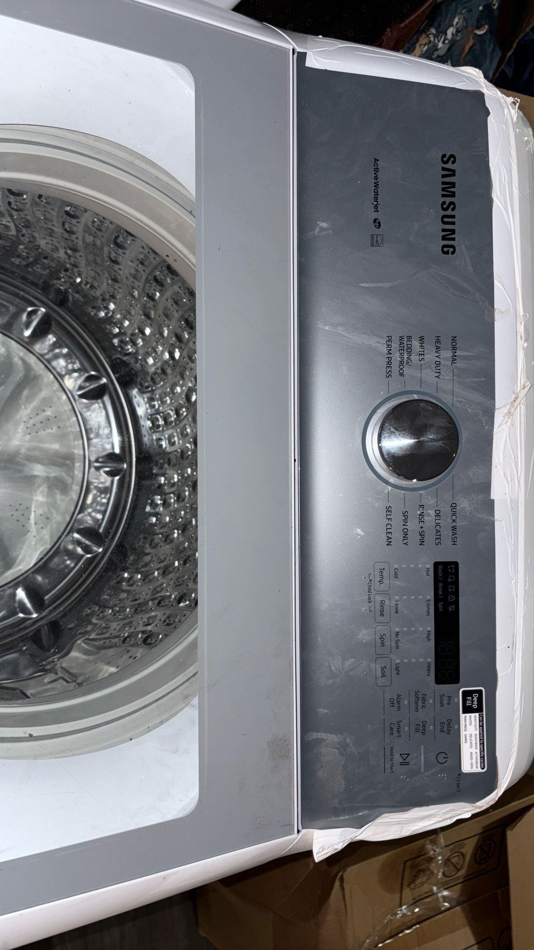 New Washer And Dry SNMSUNG TOUCH SCREEN