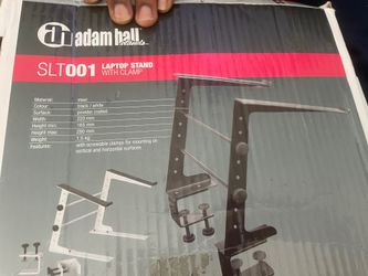 Adam Hall SLT 001 Laptop Stand With Clamp
