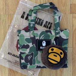 Bundle 2 A bathing ape bape baby milo shoulder bag