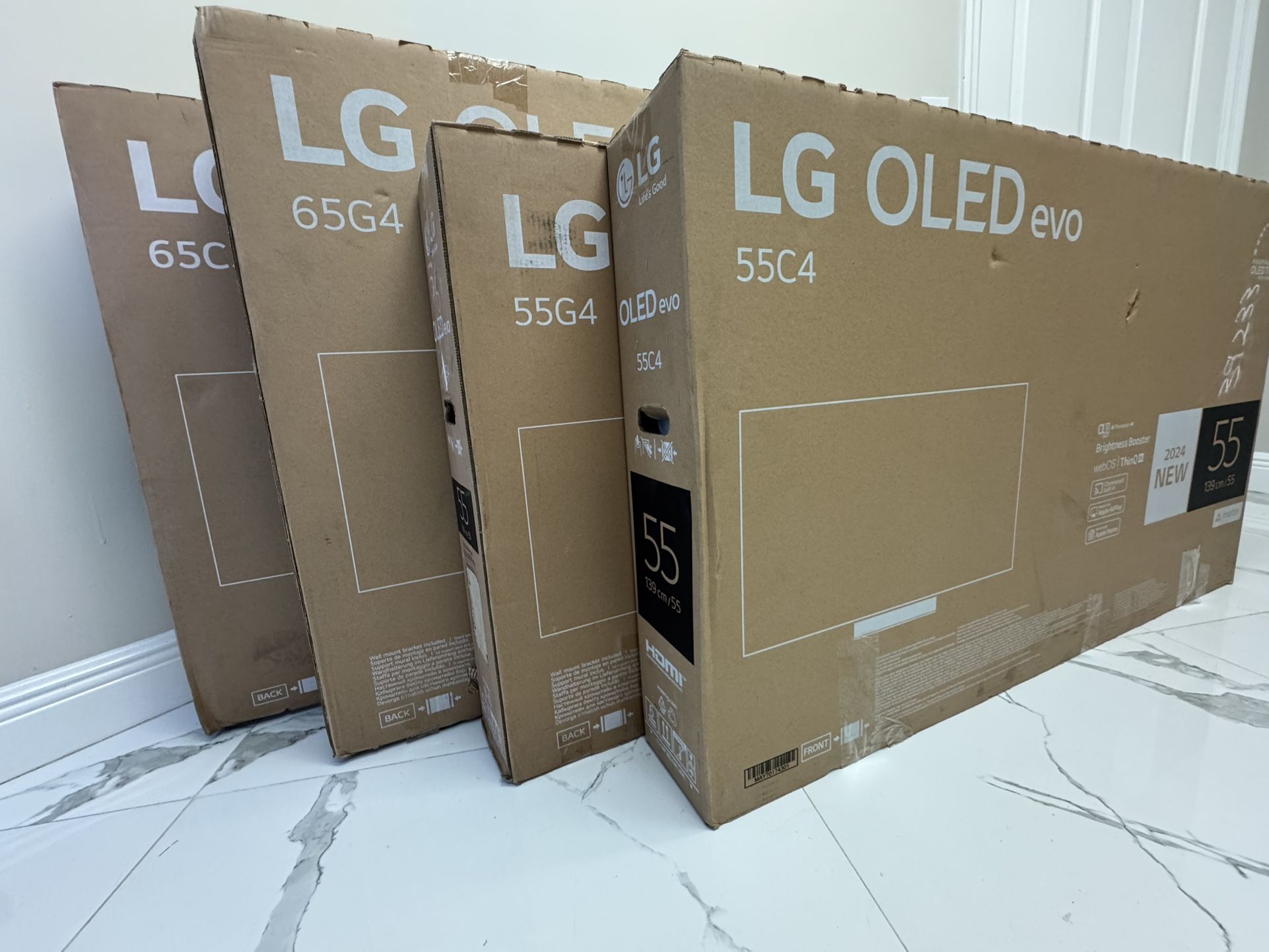 LG 65" Class 4K UHD OLED Web OS 24 Smart 120 Hz TV with Dolby Vision - OLED65C4PUA
