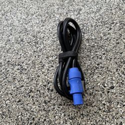 Powercon Power cable For speaker 5ft