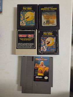 Vintage Atari & Nintendo Video game lot
