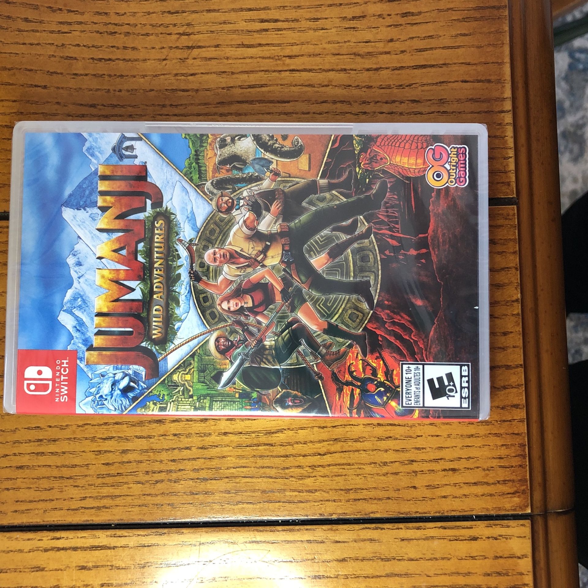 Jumanji Wild Adventures, New And Sealed For Switch