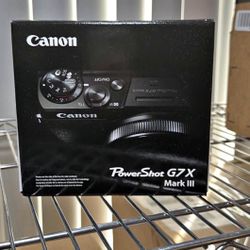 Canon Powershot G7X Mark iii