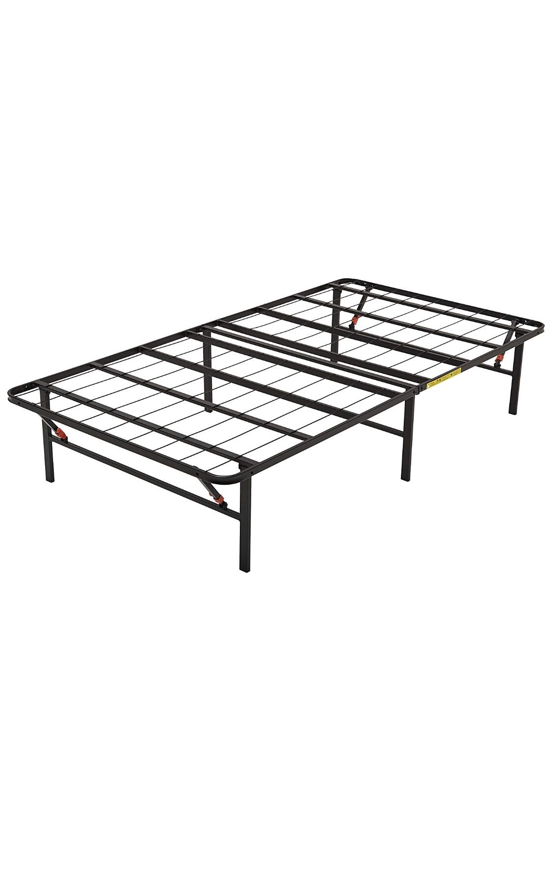 14" TWIN FOLDABLE METAL PLATFORM BED FRAME (NEW-UNOPENED BOX)