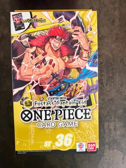 One Piece Starter Deck 36: YELLOW Eustass”Captain”Kid