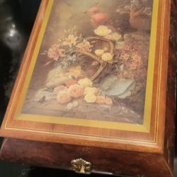 Made In England Wooden Music Box