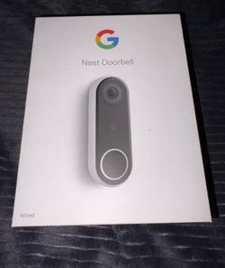 Google Nest Doorbell (Wired) – Like New in Box