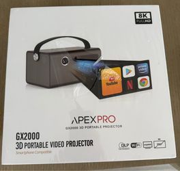 Apex pro gx2000 3D portable projector