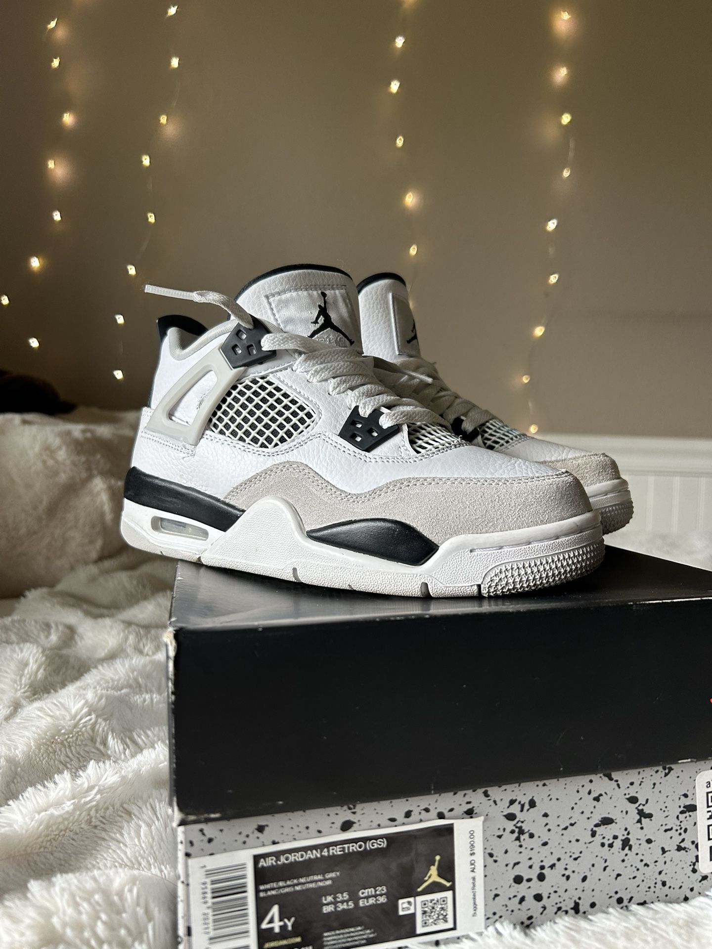 Air Jordan 4 Retro (GS) Black