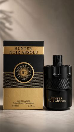Armaf Hunter Noir Absolu Eau de Parfum Spray, Regular Size 3.4 fl oz