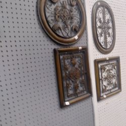 Decorative Metal Wall Plaques 