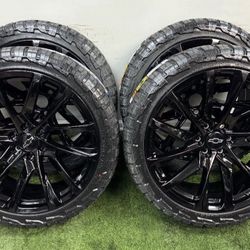 New 24 inch gloss black gm style wheels with RBP 285/40r24 tires