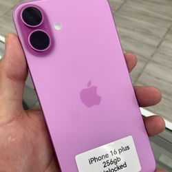 Pink 16 Plus Unlocked. Cash Or $50 Down W Approval 