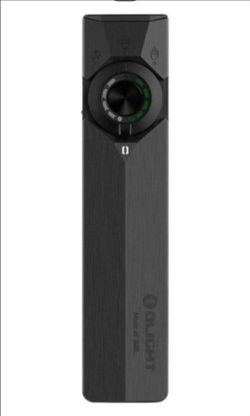 Olight Arkpro ultra ONYX BLACK   Price is  FIRM           flashlight UV LASER.