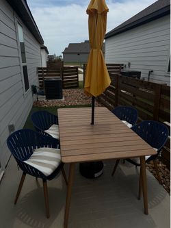Outside Patio Dining Set